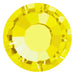 Estella Flat Back Crystals Non Hotfix Citrine - Bluestreak Crystals