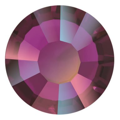 Estella Flat Back Crystals Non Hotfix Fuchsia Shimmer - Bluestreak Crystals