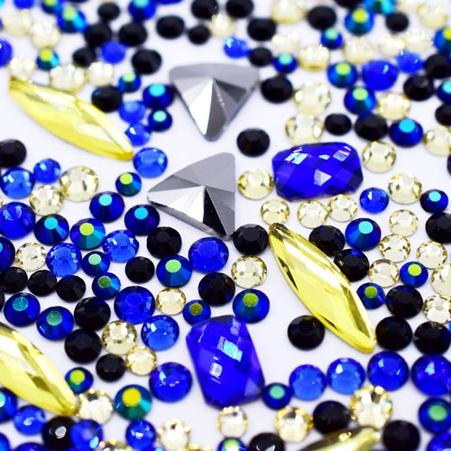 Estella Flat Back Crystals Non Hotfix Mix Cleopatra - Bluestreak Crystals