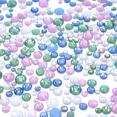 Estella Flat Back Crystals Non Hotfix Mix Opal - Bluestreak Crystals