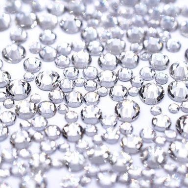 Estella Flat Back Crystals Non Hotfix Mix Size Crystal - Bluestreak Crystals