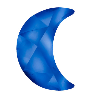Estella Flat Back Shaped Rhinestones Non Hotfix Moon Sapphire - Bluestreak Crystals