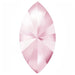 Estella Flat Back Shaped Rhinestones Non Hotfix Navette Light Rose - Bluestreak Crystals