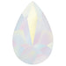 Estella Flat Back Shaped Rhinestones Non Hotfix Pear Crystal AB - Bluestreak Crystals