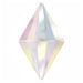 Estella Flat Back Shaped Rhinestones Non Hotfix Rhombus Crystal AB - Bluestreak Crystals