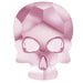 Estella Flat Back Shaped Rhinestones Non Hotfix Skull Light Rose - Bluestreak Crystals