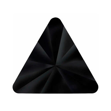 Estella Flat Back Shaped Rhinestones Non Hotfix Triangle Jet - Bluestreak Crystals