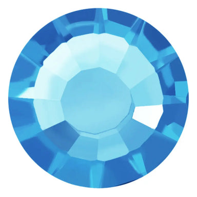 Estella Hotfix Flat Back Crystals Aquamarine - Bluestreak Crystals