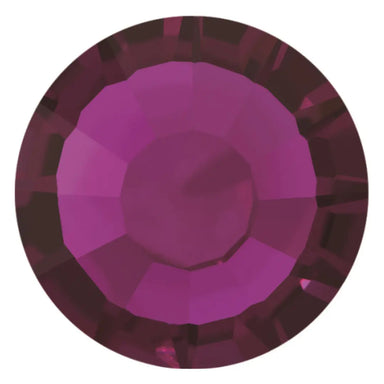 Estella Hotfix Flat Back Crystals Fuchsia - Bluestreak Crystals