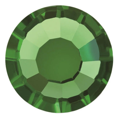 Estella Hotfix Flat Back Crystals Peridot - Bluestreak Crystals