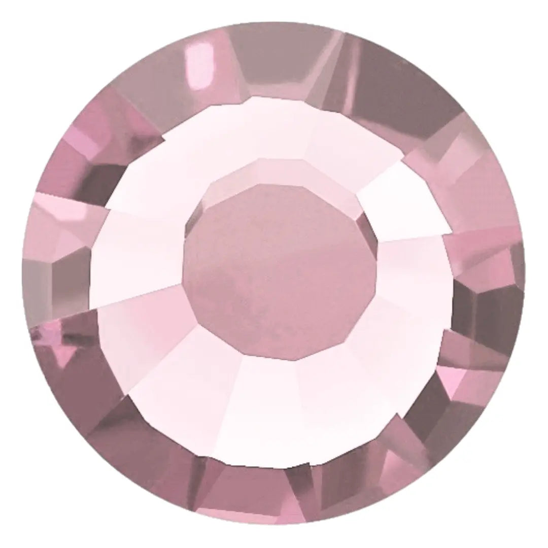 Estella Hotfix Flat Back Crystals Vintage Rose - Bluestreak Crystals
